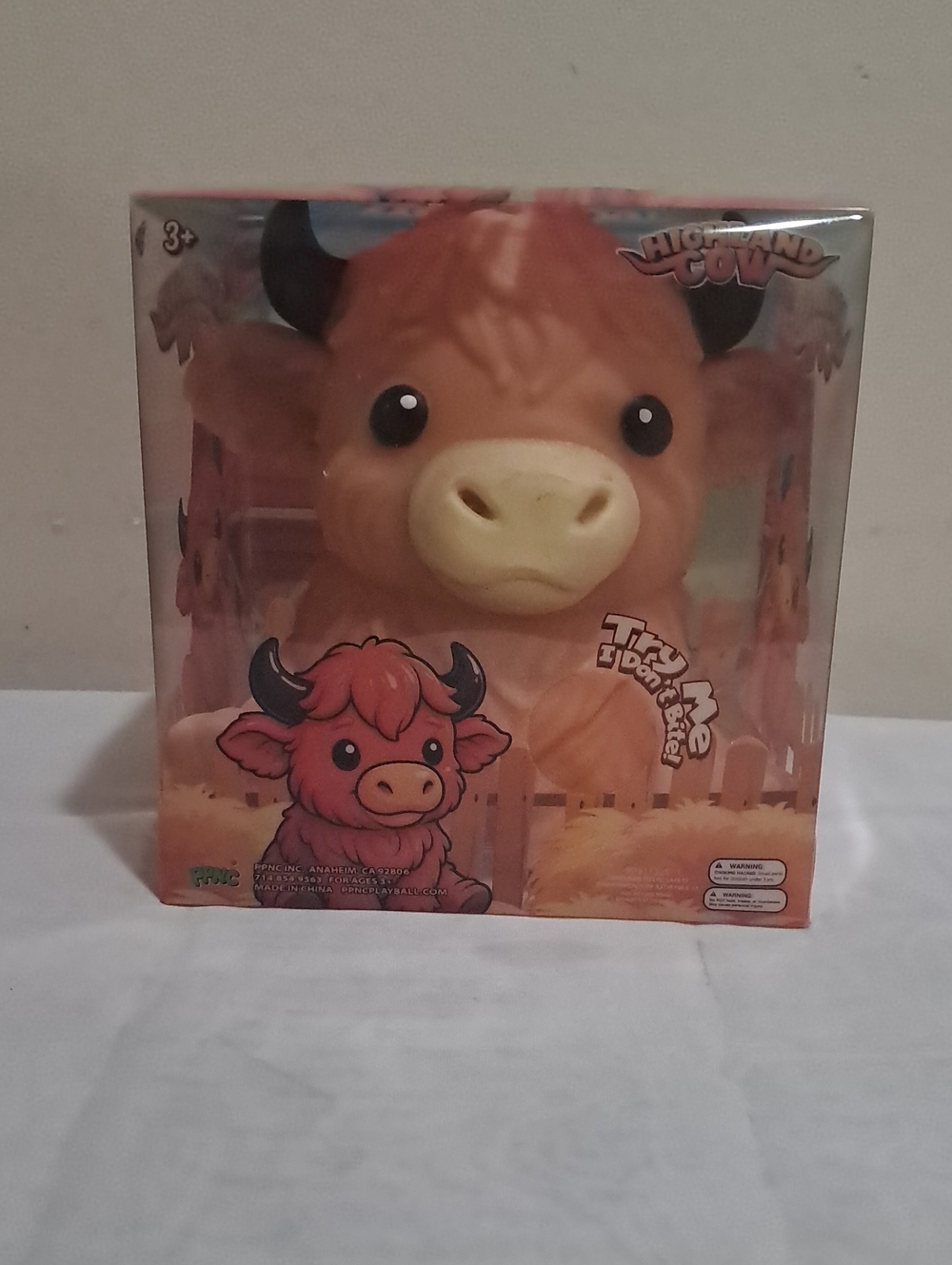 Soft Squishy Highland Cow